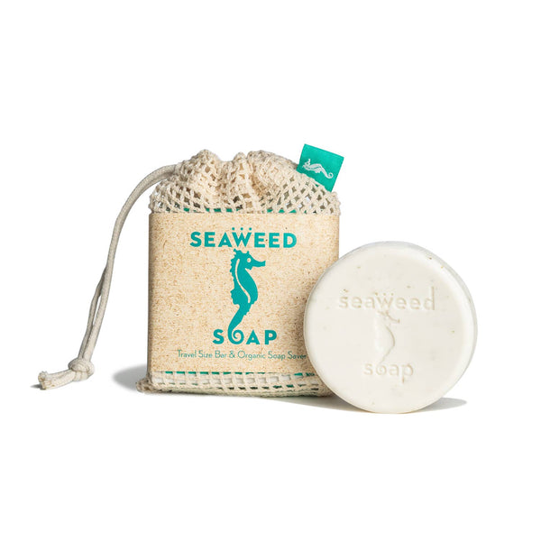 Swedish Dream Seaweed Soap Travel Size Bar & Soap Saver