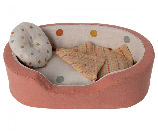 Dog Basket - Coral