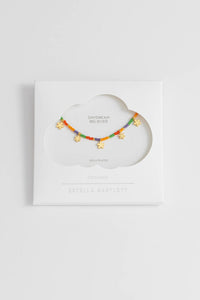 Ditsy Flower Miyuki Necklace - Gold Plated