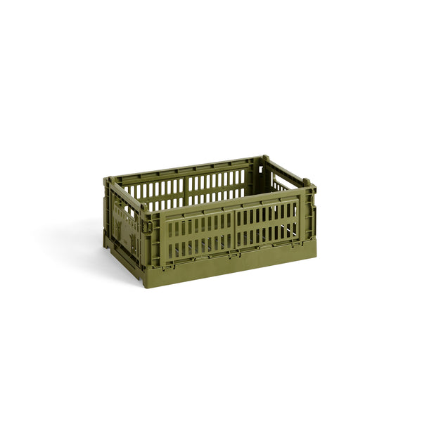 Colour Crate - Olive - Small