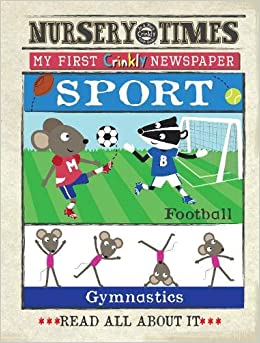Crinkly Cloth Newspaper - Sports