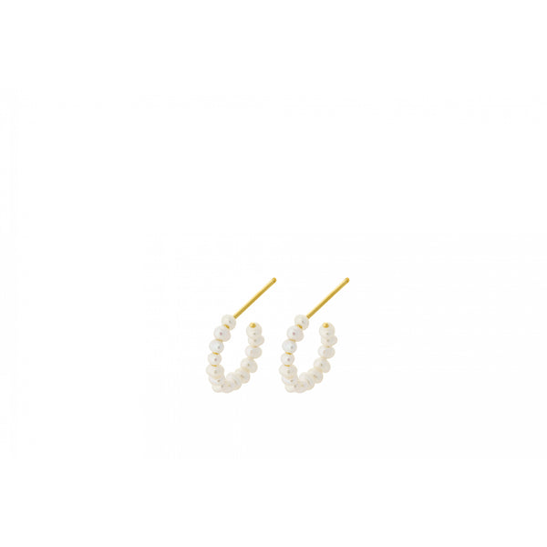 Ocean Treasure Hoops - Gold Plated