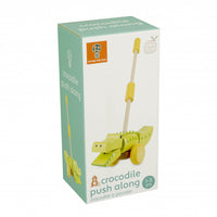 Orange Tree Toys - Boxed Push Along - Crocodile