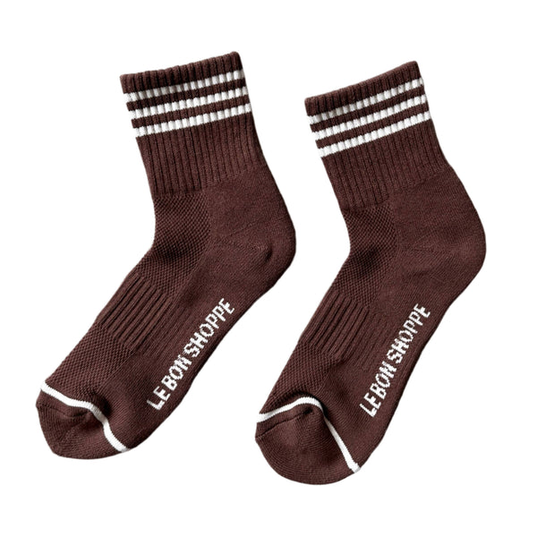 Girlfriend Socks - Mahogany