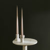 Como Tealight and Taper Candle Holder - Pearl White