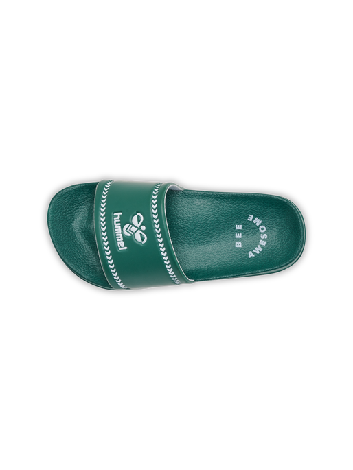 Hummel - POOL SLIDE JR - Evergreen