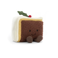 Jellycat - Amuseable Slice of Christmas Cake