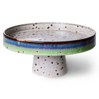 70s Ceramics - Bowl on Stand - Comet