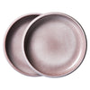 HK Living Bold & Basic Ceramics - Deep Plate Purple - SET OF 2