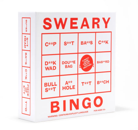 Sweary Bingo - A Party Game for the Potty-Mouted