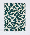 Wrap - Dark Green Weave Layflat Notebook