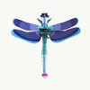 Studio Roof - Small Sapphire Dragonfly