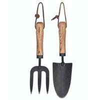 Garden Trading - Horton Fork and Trowel Set - Black