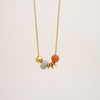 Brass + Bold - Abacus meets atoll necklace