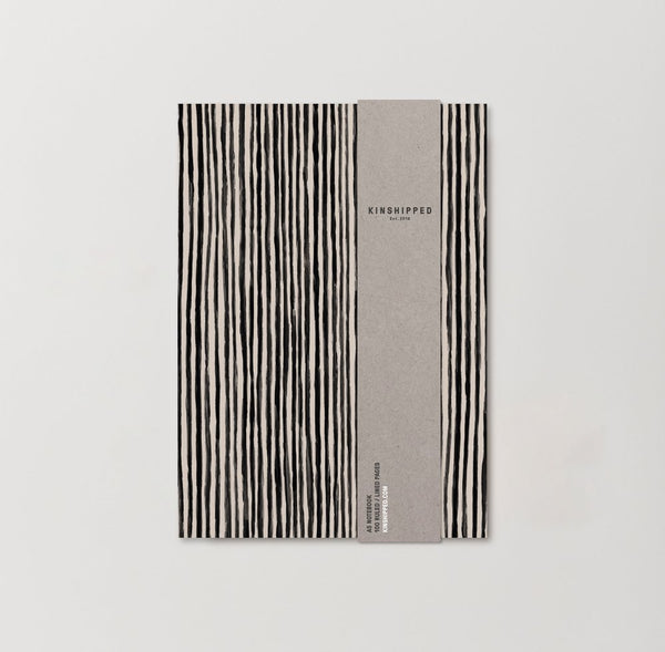 Kinshipped Abstract Notebooks (A5) - Painted Lines