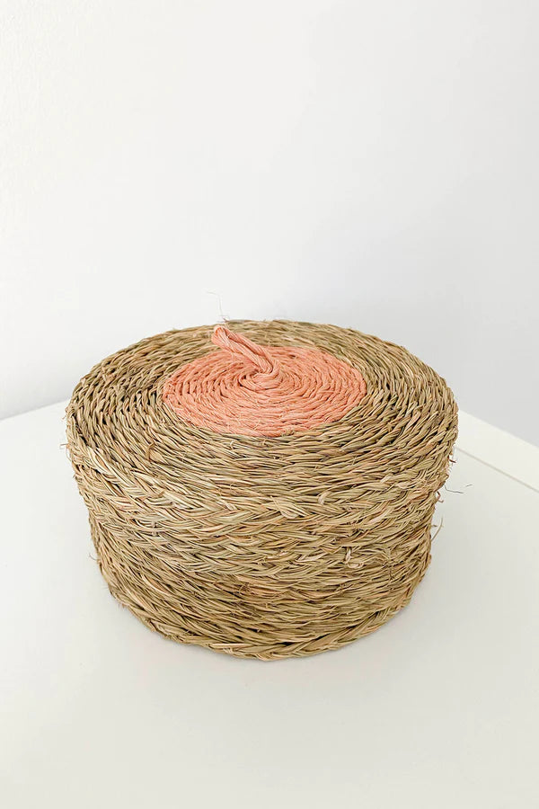 Gone Rural - Blush Trim Coaster Set