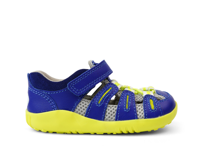 SU Summit Sandal - Blueberry + Neon