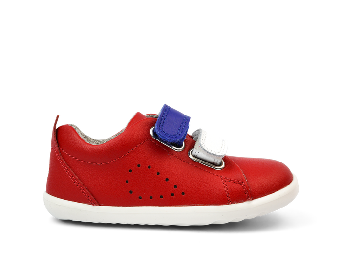 Bobux - IW Grass Court Switch - Red + Blueberry
