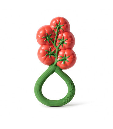 Tomato Rattle and Teether