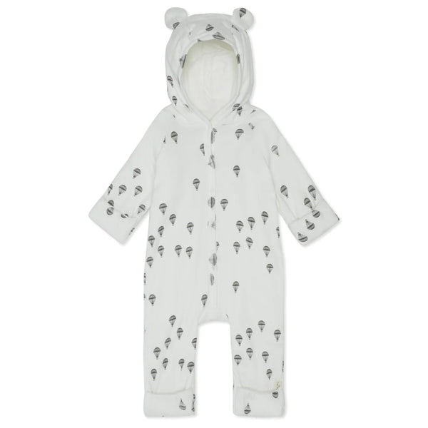 Konges Sløjd - Newborn Onesie w Hood - Parachute
