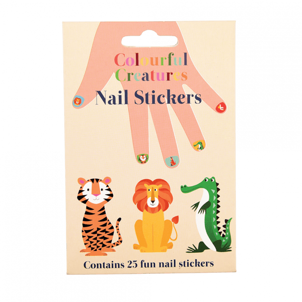 Colourful Creatures Nail Stickers