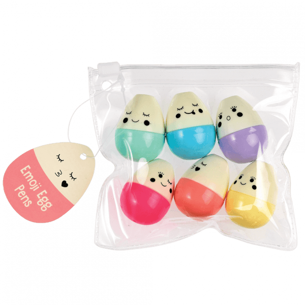 Emoji Egg Pens (pack of 6)