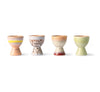 HK Living, 70s ceramics: egg cups (set of 4)