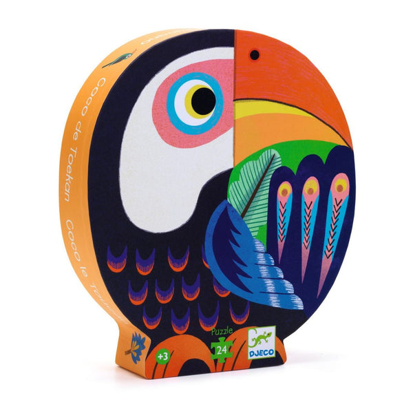 SILHOUETTE PUZZLE - Coco the Toucan 24 pcs