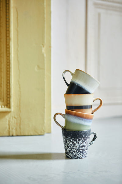 70s Ceramics: americano Mug peat
