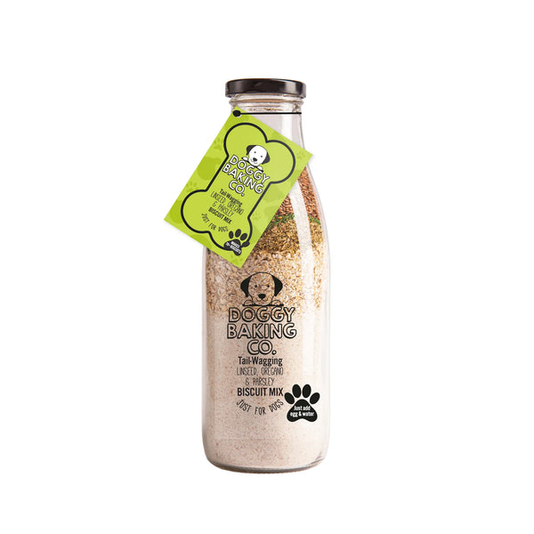 The Doggy Baking Co - Linseed, Oregano & Parsley Pet/Dog Treat Biscuit Baking Kit