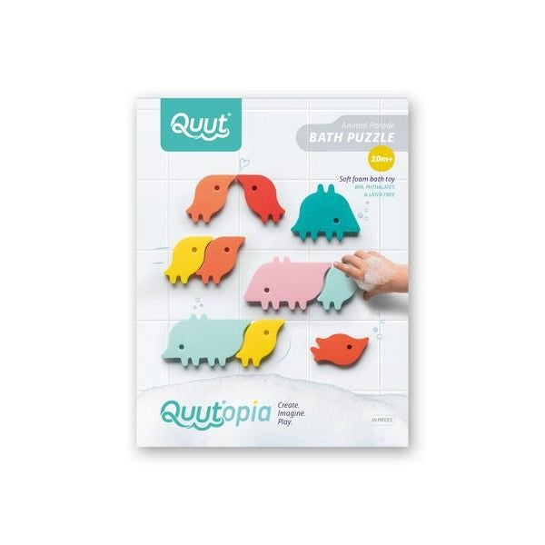 Quutopia - Animal Parade Bath Puzzle