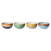 HKliving - 70s ceramics: XS Bowls Castor (set of 4)