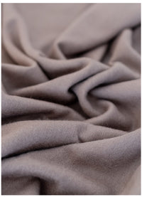 Lambswool Blanket Scarf in Taupe