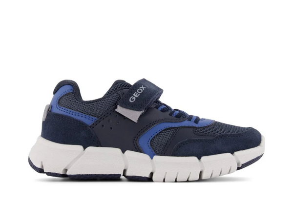 J Flexyper Mesh+Suede - Navy/Dark Blue Trainer