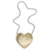 Mimi & Lula -  GOLD HEART BAG - GOLD
