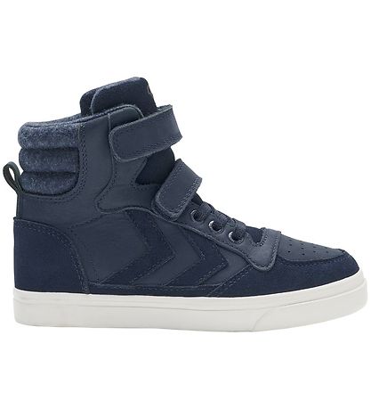 Hummel - AW20 - Stadil Winter Jr Olled Leather/Suede - Black Iris