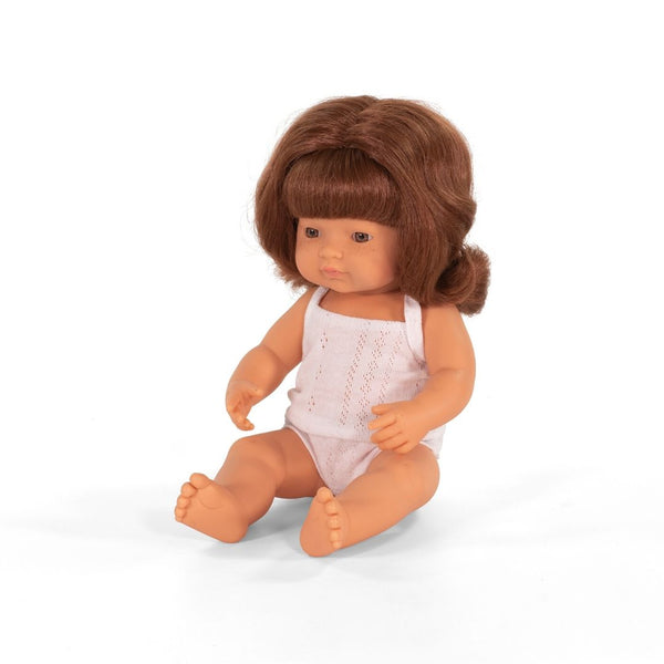 Miniland - Redhead Baby - Girl - 38 cm