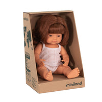 Miniland - Redhead Baby - Girl - 38 cm