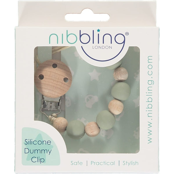 Nibbling - Earth Soother Clip -Sage Green
