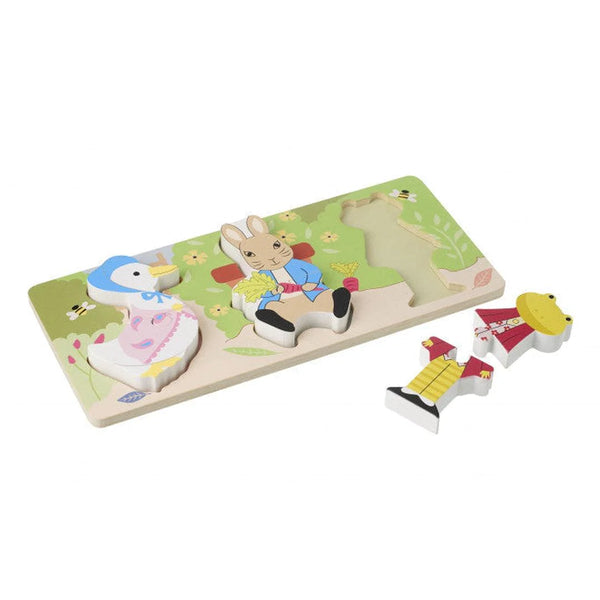 Elephant Peter Rabbit Orange Tree Toys - Mini Puzzle - Peter Rabbit - Gently Elephant