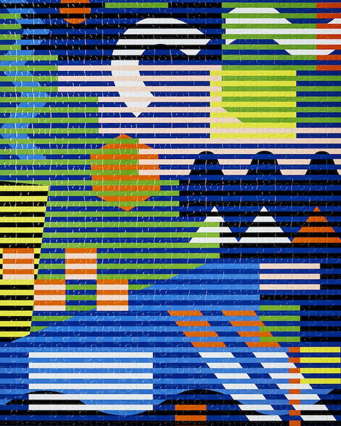 DUSEN DUSEN - PATTERN PUZZLE  (LENTICULAR)