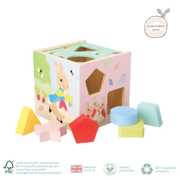 Orange Tree Toys - Shape Sorter - Peter Rabbit