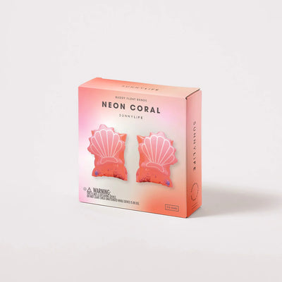 Sunny Life - Buddy Float Bands - Neon Coral
