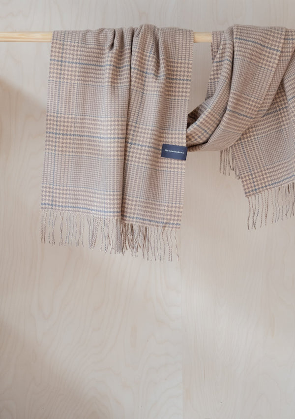 Lambswool Blanket Scarf in Highland Glen Check