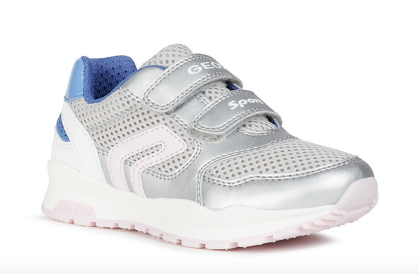 GEOX - J PAVEL G. A - MESH+PEARL.GBK [SILVER/PINK]