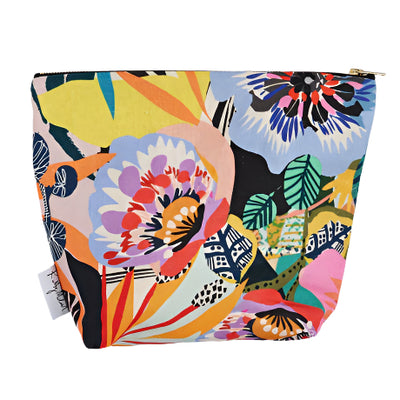 Summer Garden Makeup Bag - Large