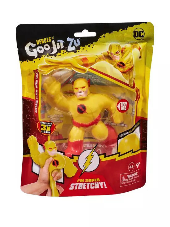 Heroes of Goo Jit Zu  Reverse Flash Stretch Figure