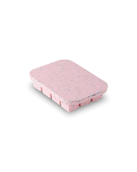 W&P - ICE CUBE TRAY - SPECKLED PINK