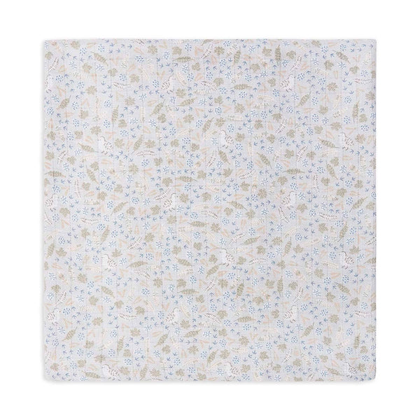 Organic Cotton Muslin Swaddle - Nature Trail