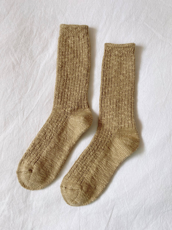Cottage Socks - Tobacco